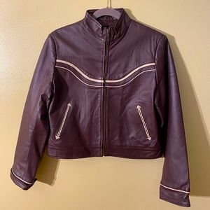%100 Authentic Leather Vintage Jacket